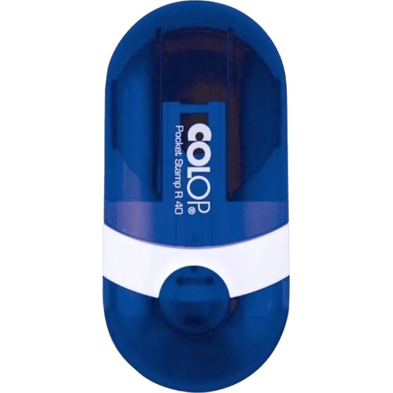 Оснастка для печати кругл. карман. Pocket Stamp R40 индиго Colop