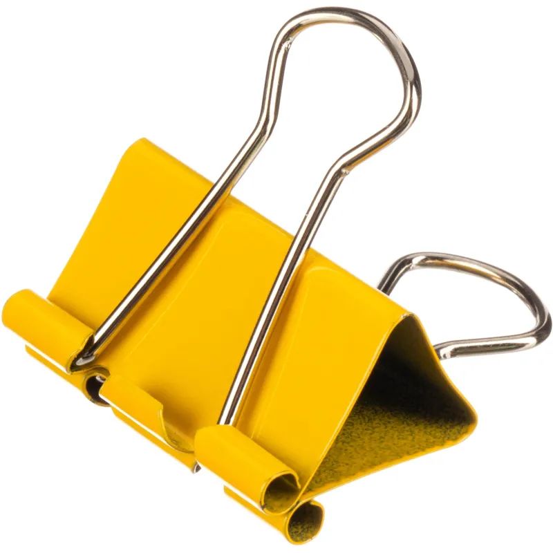 Зажимы для бумаг Attache Selection, 32мм, 24 шт, цветные, пласт.уп