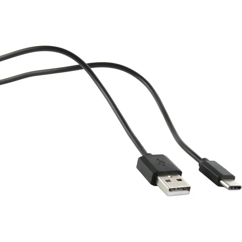 Кабель USB 2.0 - USB Type-C, М/М, 2 м, Red Line, чер, УТ000017102