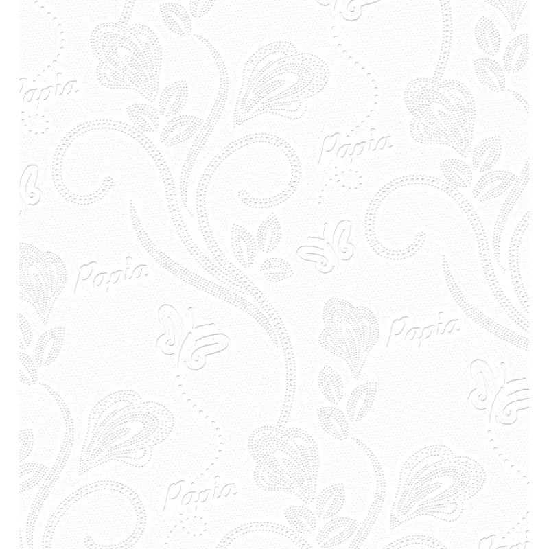 Бумага туалетная Papia Deluxe 4сл бел 100%цел втул 17,5м 140л 4рул/уп