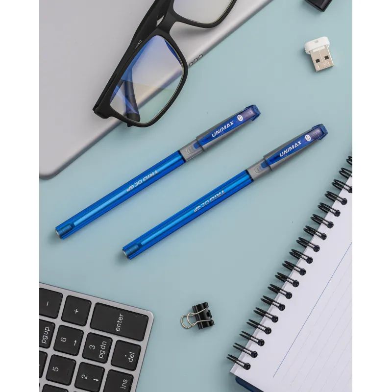 Ручка шариковая неавтомат. Unomax/Unimax TrioDCGPtinted син,масл,манж