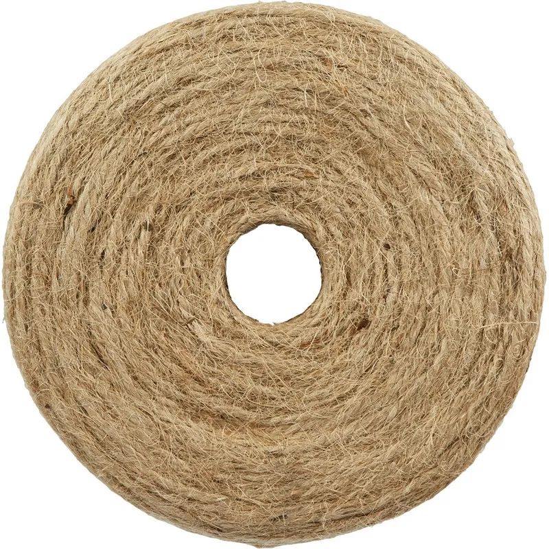 Шнур банковский джутовый, полиров., ~1,5 кг, диам 1,5 мм