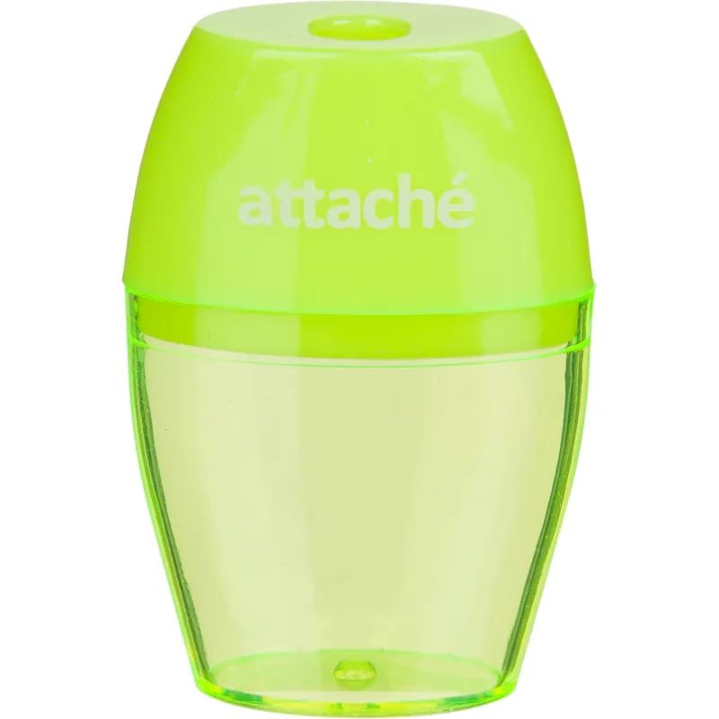 Точилка APS105, на 1 отв., с конт., цвета в ассорт.