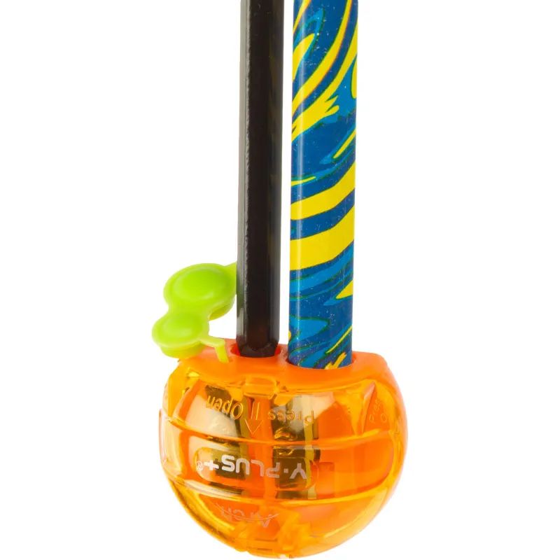 Точилка Y-plus Arch DSX0701 D детская с контейн 2 отв.до 8 и 11 мм.цв в асс