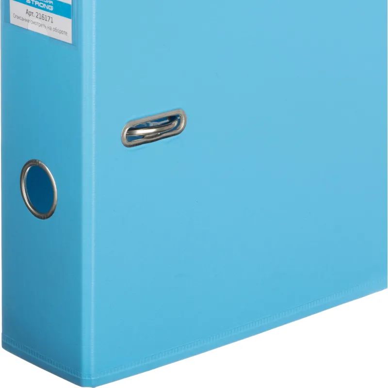 Папка-регистратор Strong Line 70мм,небесн-голуб,ПБП2,карм.кор