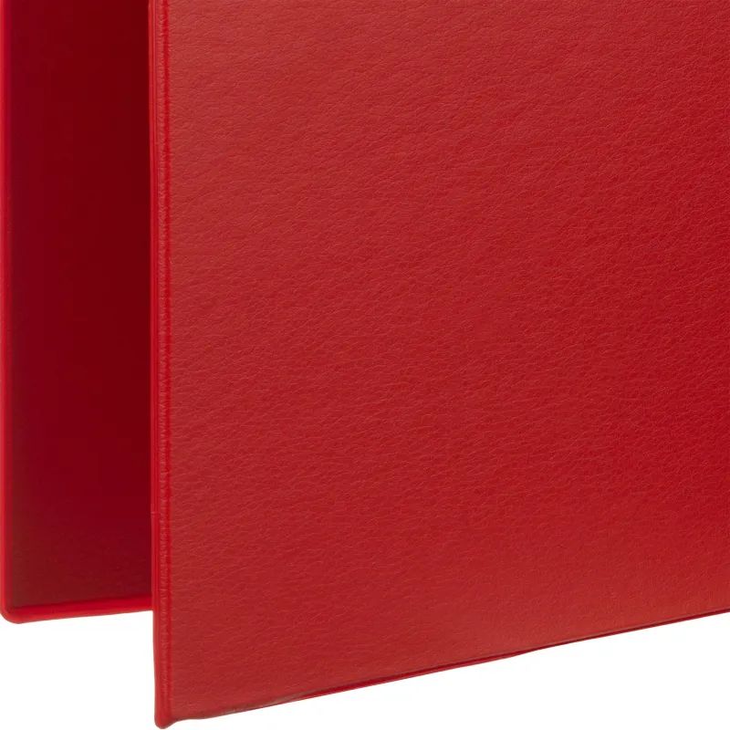 Папка с зажимом красная Дания-Россия