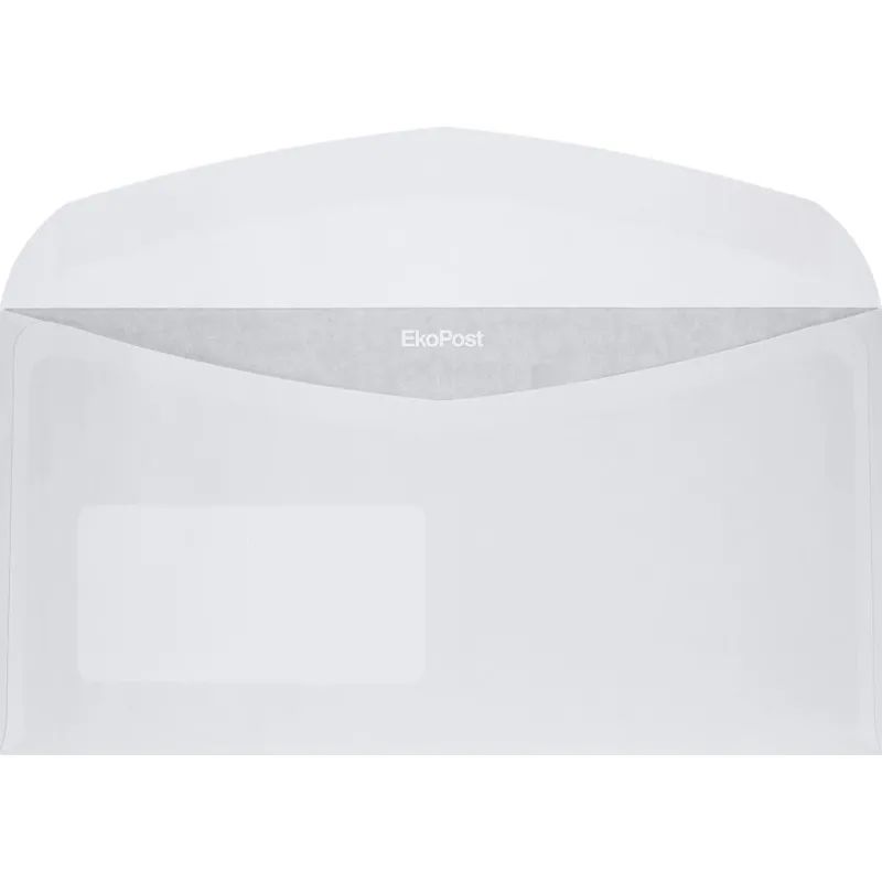 Конверт С65 автомат пр.окно114х229 80г/м2,1000шт/уп