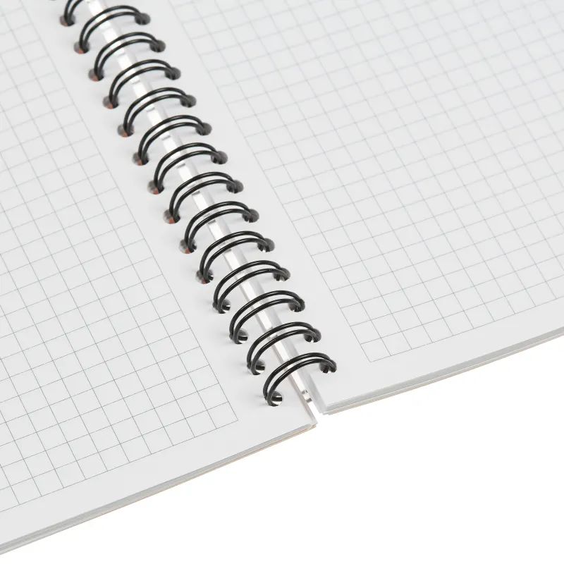 Тетрадь общая №1 School Лиса 96л., пластиковая обл., запечат.лист, пружина