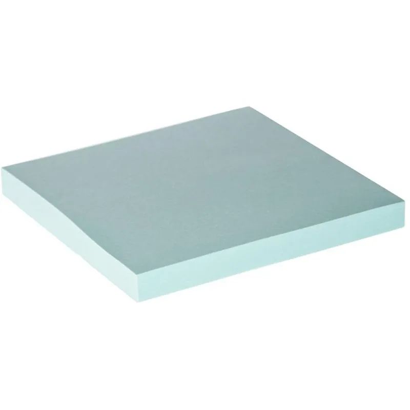 Стикеры ATTACHE с клеев.краем 76х76 голубой 100л