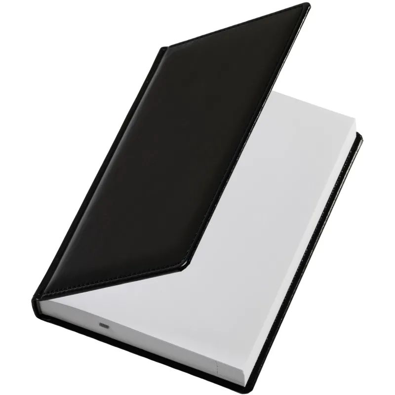 Ежедневник недатированный черный,А5,143х210мм,176л,ATTACHE Каньон