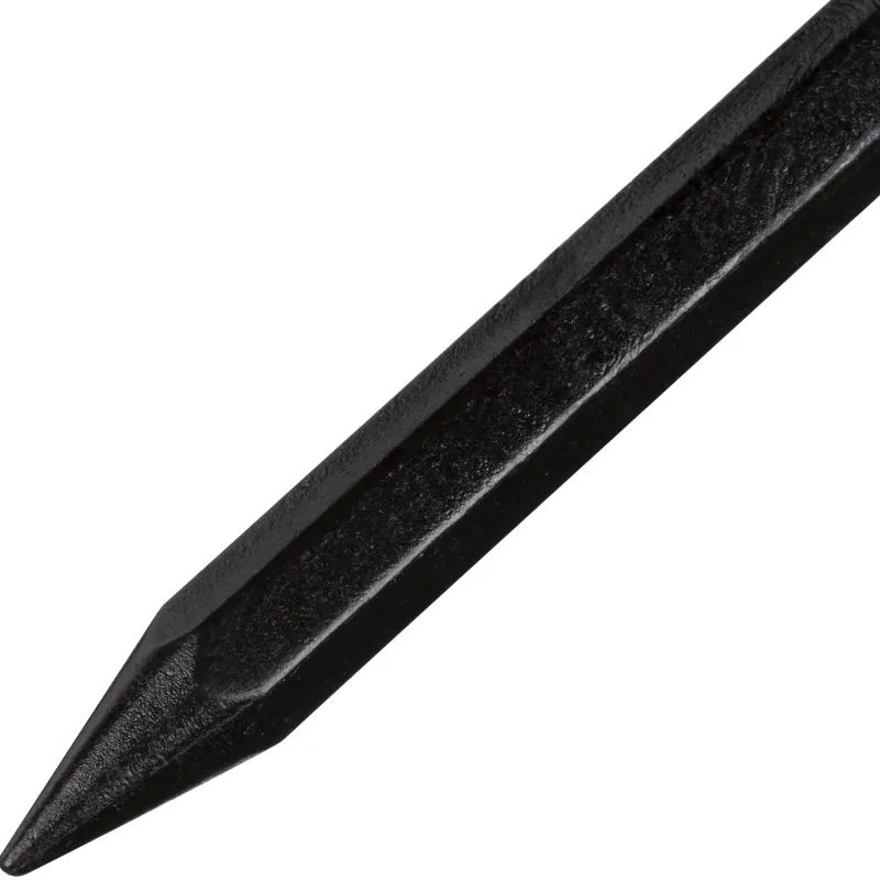 Мелки восковые шестигранные 12 штук черные