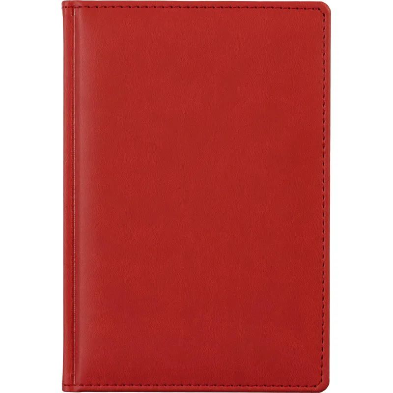 Ежедневник недатированный красный,А5,143х210мм,176л,ATTACHE Сиам