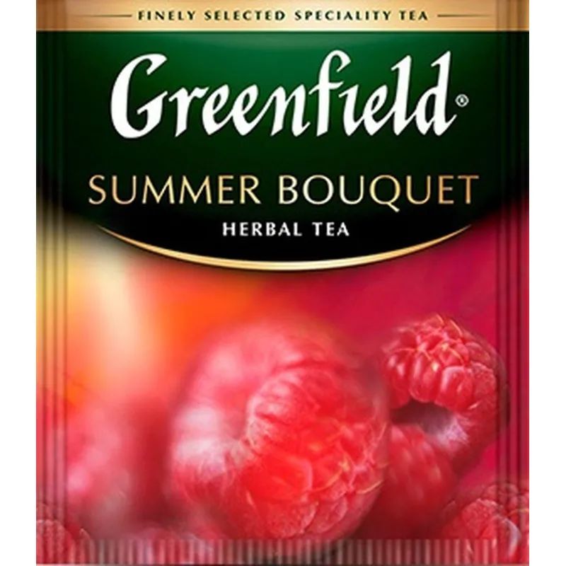Чай Greenfield Summer Bouquet фруктов.фольгир. 100 пак/уп 0878-09
