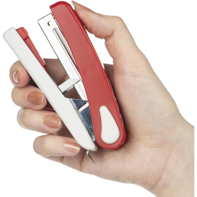 Степлер SAX 519 (N10) до 20 лист. красный антистеп