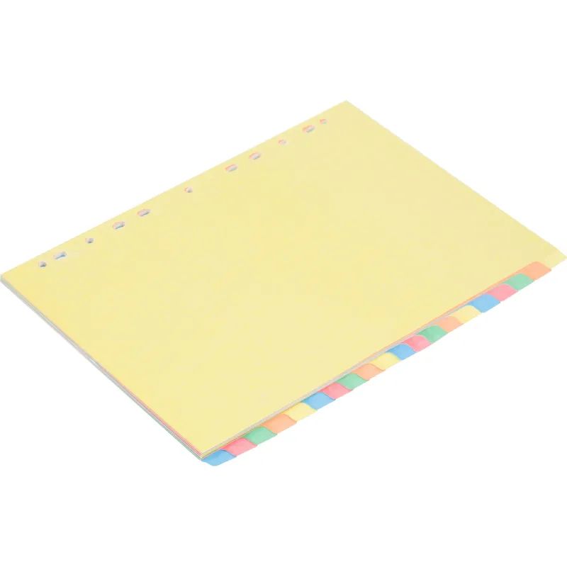 Разделитель листов 1-20, цв.картAttache,A4