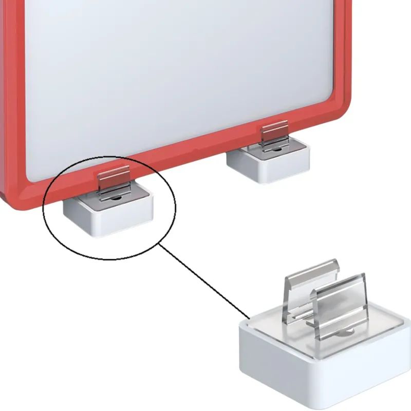 Держатель рамки под углом 90° к поверхности 35х35мм квад., 10 шт/уп