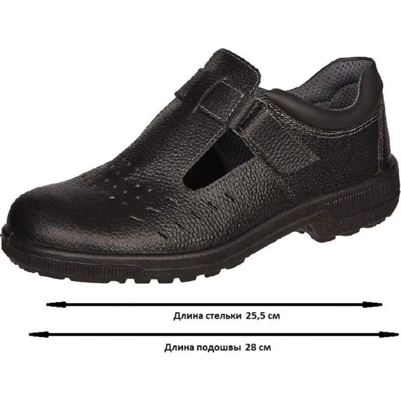 Полуботинки с перфорацией (сандалии) Профи с мет/поднос (р.40)  (мод. 54)