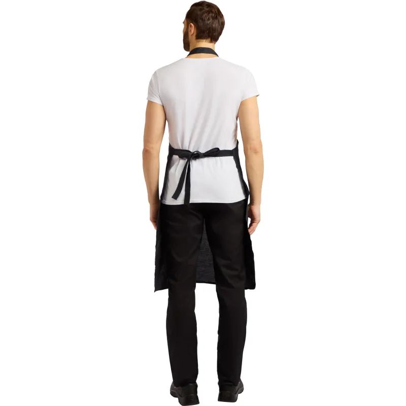 Фартук х/б, тк. диагональ, цвет черный, тип Б