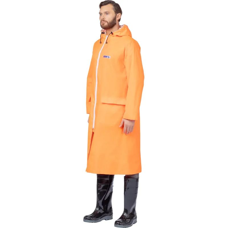 Плащ влагозащитный ПВХ Poseidon орж 52-54/170-176