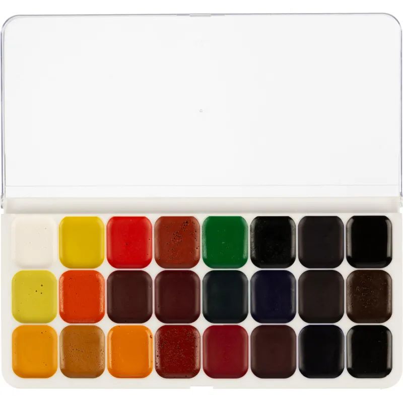 Краски акварельные Луч Люкс 24 цв., б/кисти, 14С 1039-08