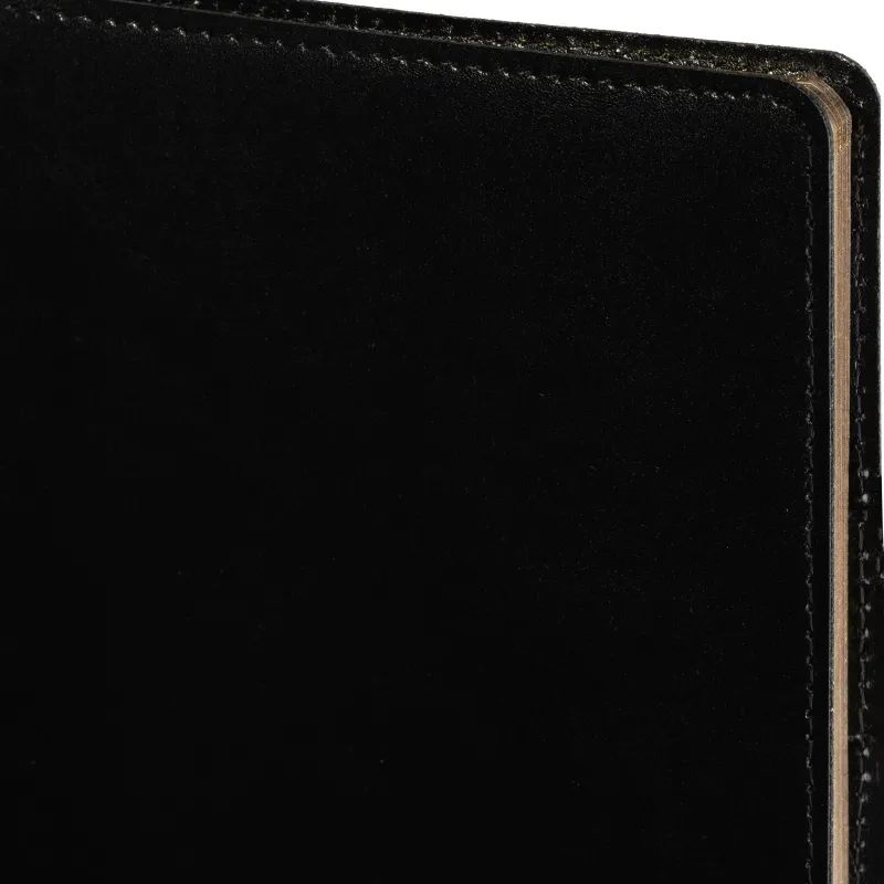 Еженедельник недатированный черный,кожа,A4 64л,Br.V.PROFY 3-098/02