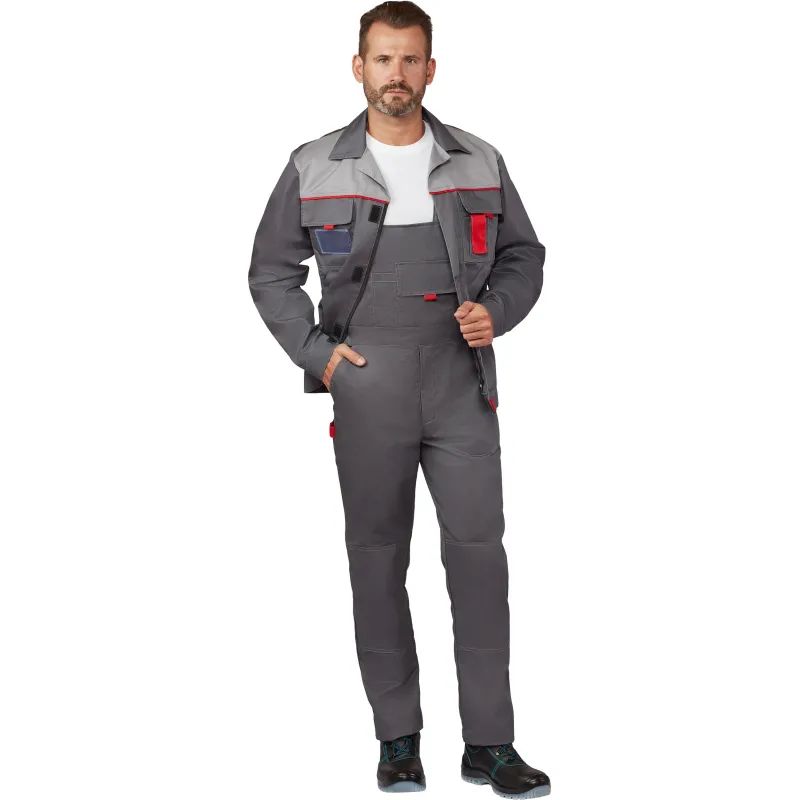 Костюм рабочий летний муж л10-КПК т-сер/св-сер(р.56-58)170-176 (серия Л)