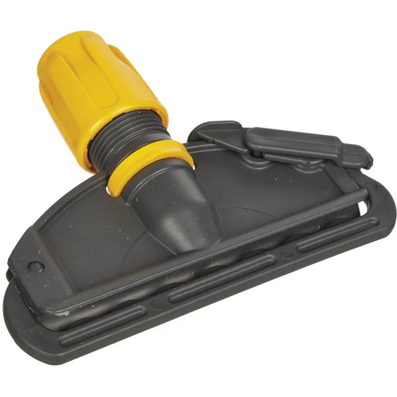 Держатель МОПа Кентукки 15см пластик т.серый/желтый IM210