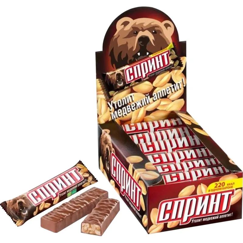 Шоколадный батончик СПРИНТ 50г (КЗ1389)