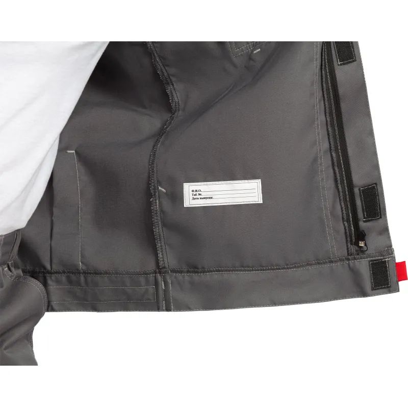 Костюм летний муж л10-КБР т-сер/св-сер(р.48-50) 170-176 (серия Л)