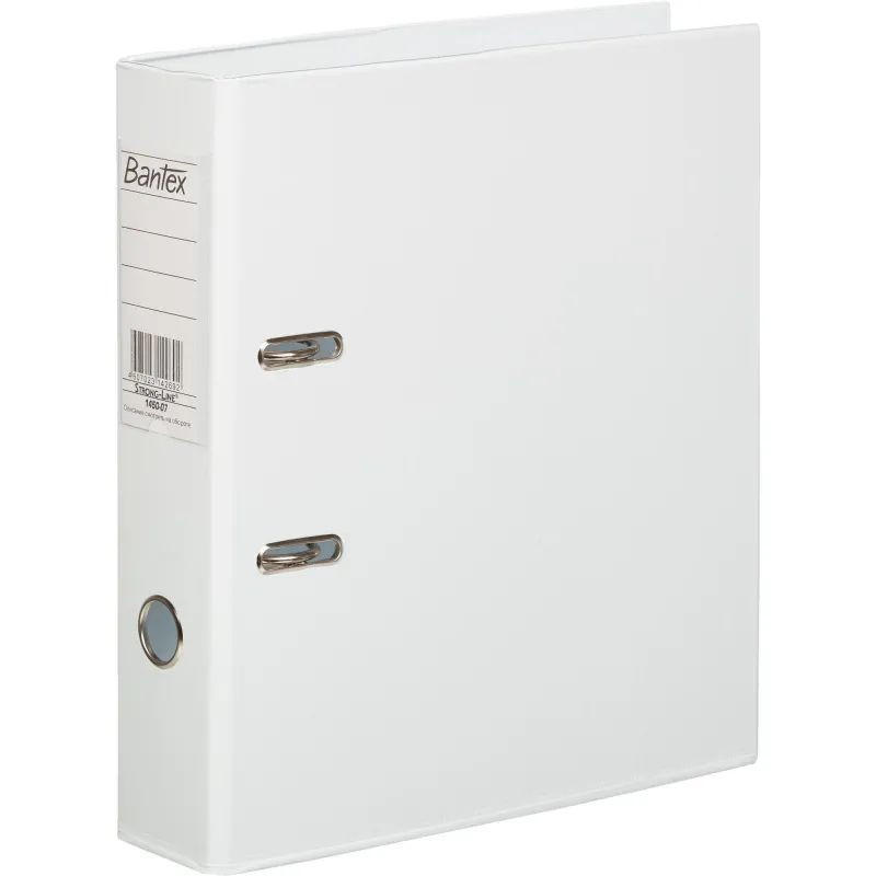 Папка-регистратор Strong Line  70мм, белый, ПБП2, карм.кор