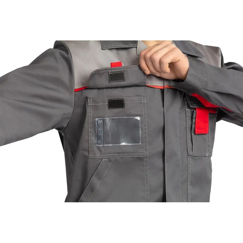 Костюм летний муж л10-КБР т-сер/св-сер(р.48-50) 170-176 (серия Л)