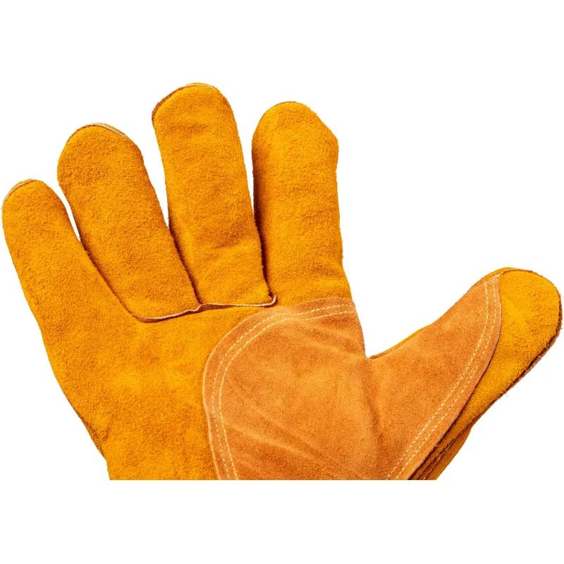 Краги сварщика спилковые Ампаро Трек-Фрост Лонг утепленные пятипалые (6750)