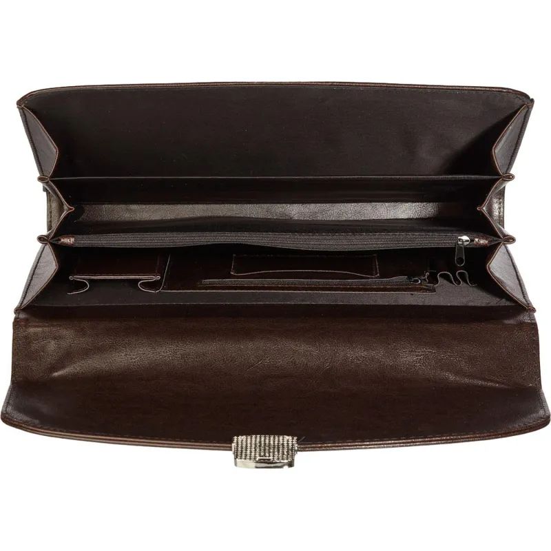 Портфель Меценат №388 к/з, коричневый