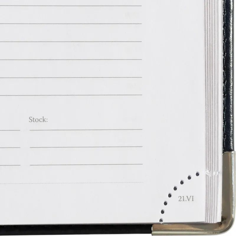 Ежедневник полудатированный А5+, 208л, BOSS темно-синий 3-404/272