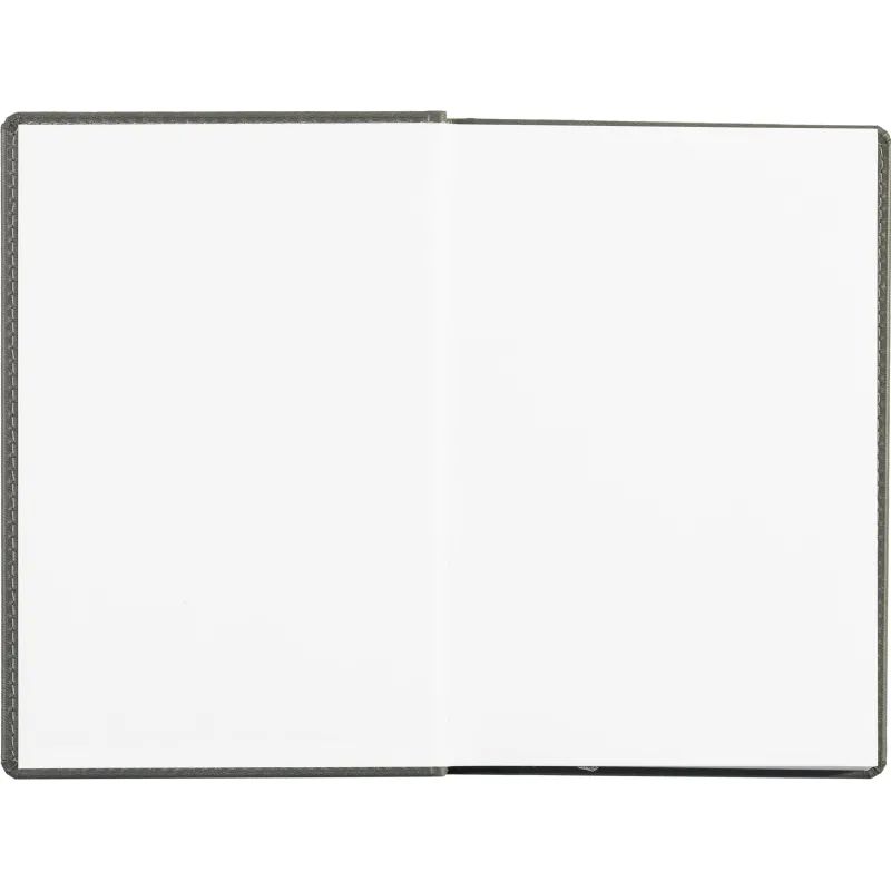 Ежедневник недатированный серый,А5,143х210мм,176л,ATTACHE Сиам