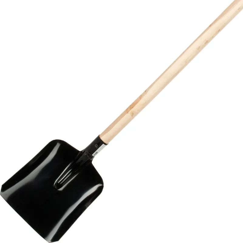 Лопата совковая 23x28см сталь с р/ж деревянный черенок 140 см 61461