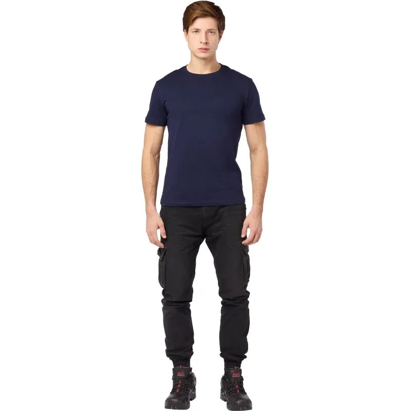 Футболка (160 г.) с кор.рукавом т.-син.(XXXL)