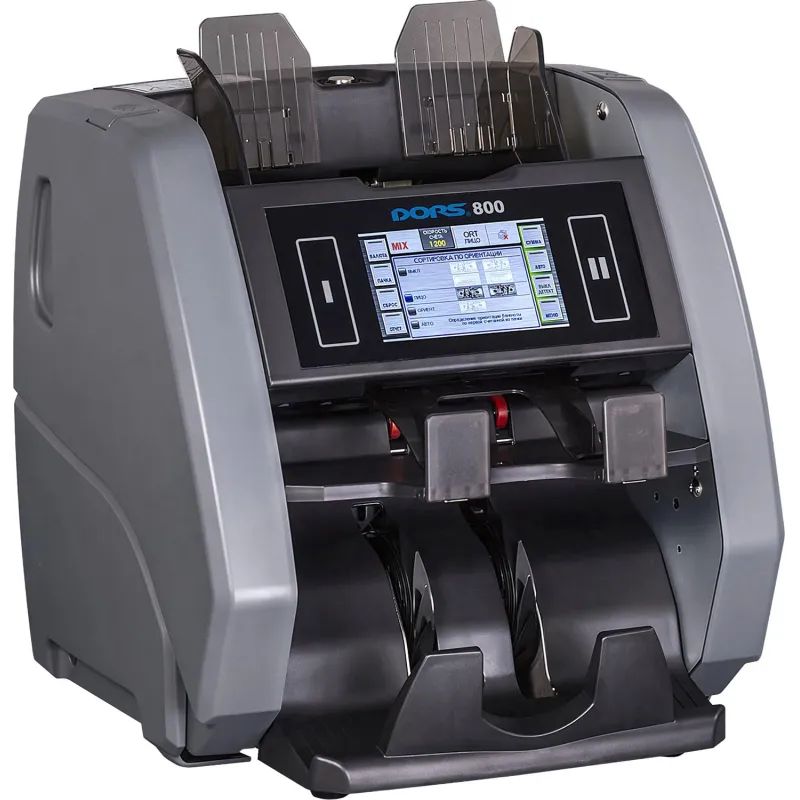 Счетчик банкнот DORS 800/800М1   RUB/USD/EUR, 1500 банк./мин