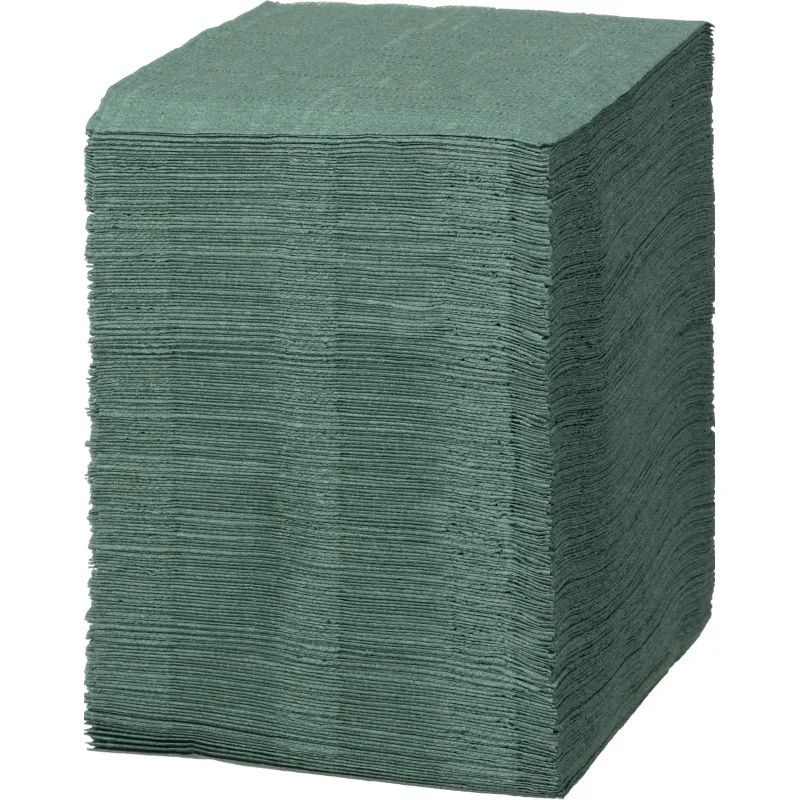 Салфетки бумажные Luscan Profi Pack 1сл24х24зеленые 400шт/уп