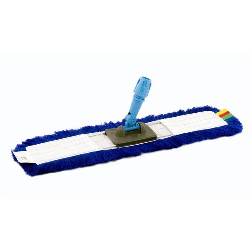 Держатель МОПа рамочный 100х10см т.серый/синий NT184