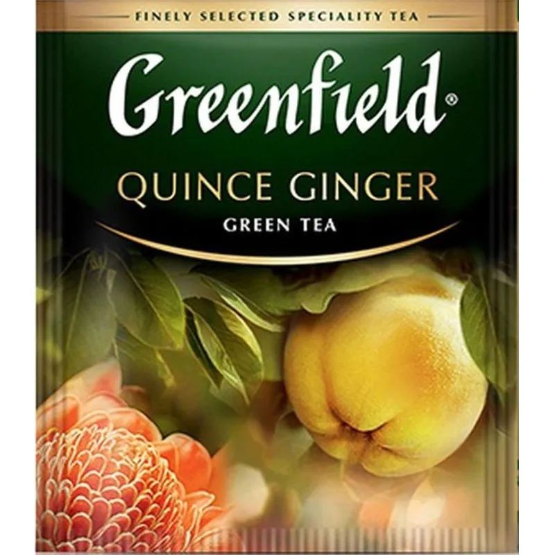 Чай Greenfield Quince Ginger зел, 25пак