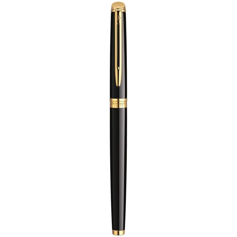 Ручка перьевая WATERMAN HEMISPHERE  S0920610 черн лак с позол,чернила син