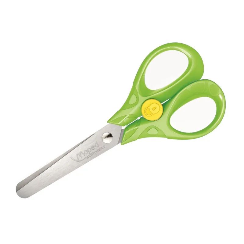 Ножницы Maped SECURITY 3D 130мм, эргоном.пластик. ручки,ассорти,473110