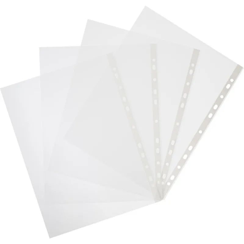 Файл-вкладыш А4 30мкм Attache с  перфорацией,100 шт