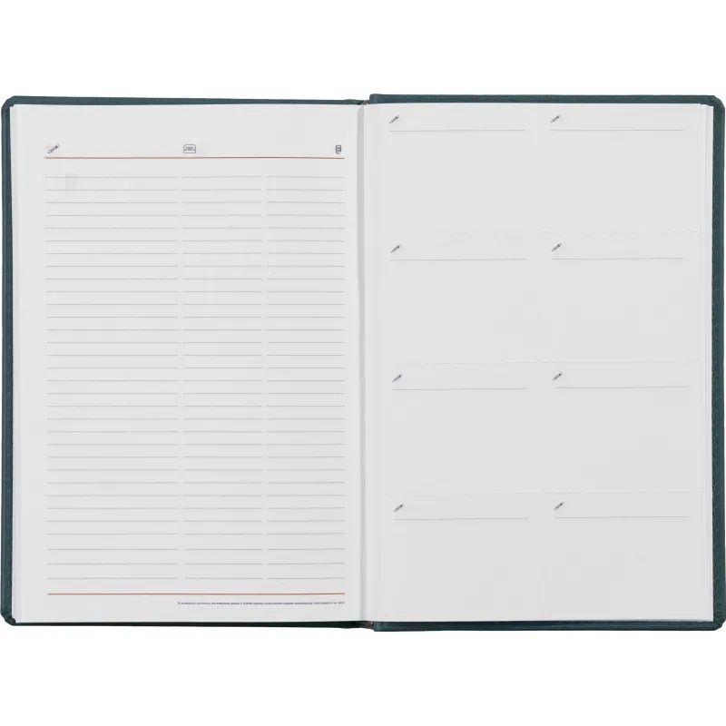 Ежедневник недатированный бирюзовый,А5,143х210мм,176л,ATTACHE Сиам