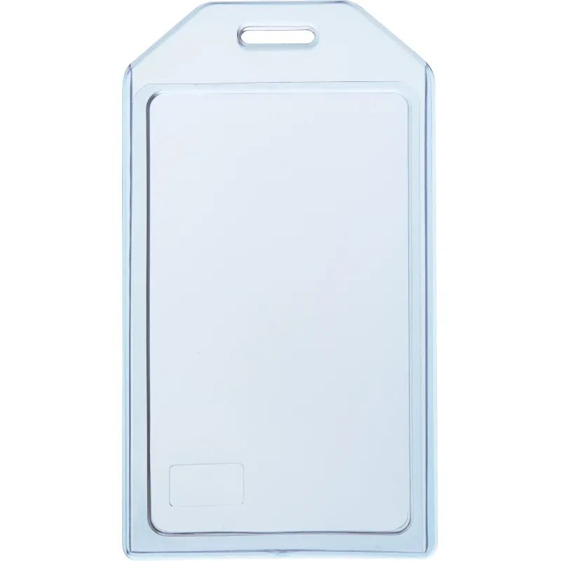 Бейдж Attache вертикальный 58х104, прозрачный, мягкийT-065V ,10шт