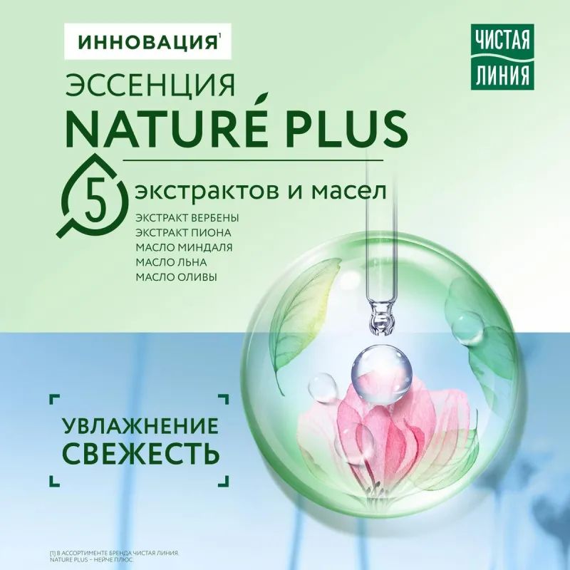 Тоник ЧИСТАЯ ЛИНИЯ лосьон для всех типов кожи 100 мл
