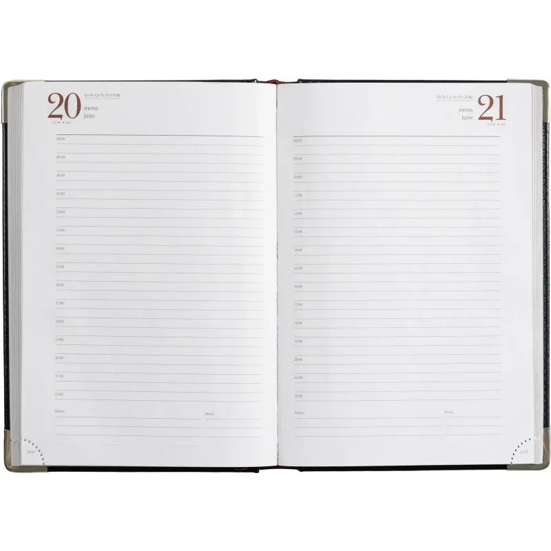 Ежедневник полудатированный А5+, 208л, BOSS темно-синий 3-404/272