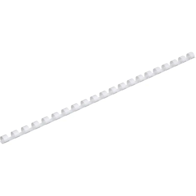 Пружины для переплета пластиковые ProfiOffice 8мм, белые 100шт/уп.