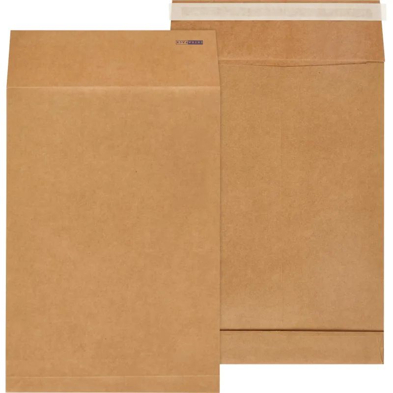 Пакет крафт B4 стрип Extrapack 250х353х40 120г 250шт/уп/6566